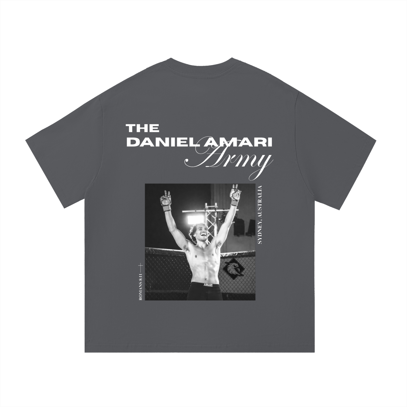 Essential 100% Cotton T-Shirt - Charcoal
