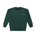Essential Heavyweight 100% Cotton Sweatshirt - Forest Green