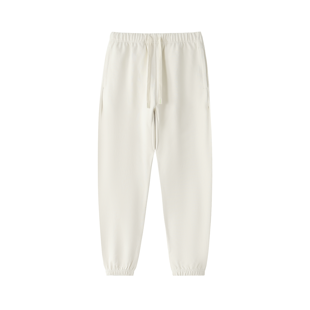 Essential Heavyweight 100% Cotton Sweatpants - Bone