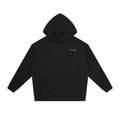 Essential Heavyweight Drop-Shoulder Hoodie - Black