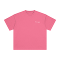 Heavyweight Vintage Washed 100% Cotton T-Shirt - Pink