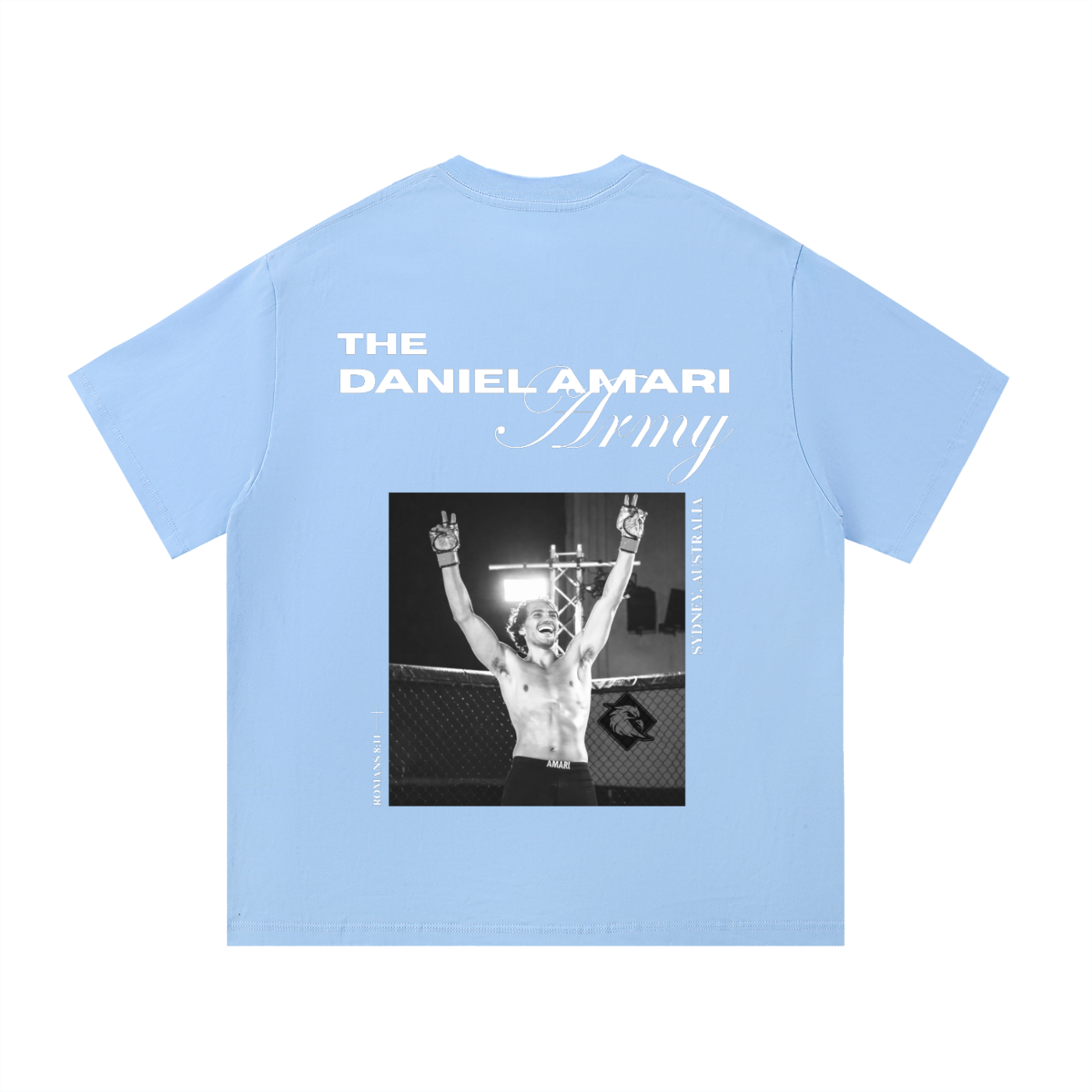 Essential 100% Cotton T-Shirt - Baby Blue