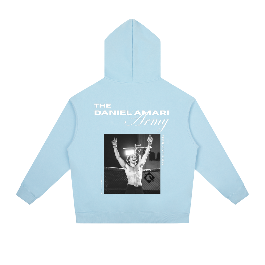 Essential Heavyweight Drop-Shoulder Hoodie - Baby Blue