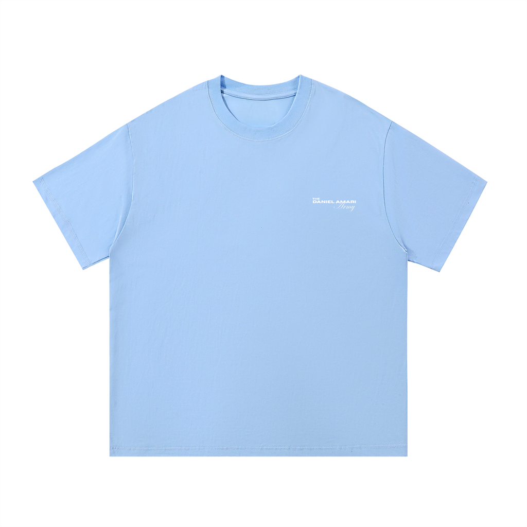 Essential 100% Cotton T-Shirt - Baby Blue