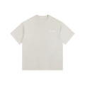 Vintage Washed Oversized 100% Cotton T-Shirt - Bone