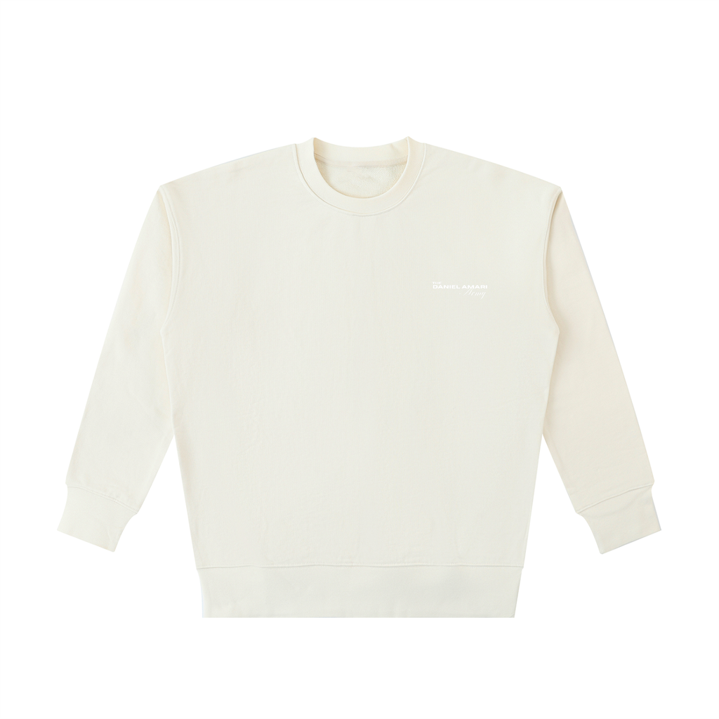 Essential Heavyweight 100% Cotton Sweatshirt - Bone