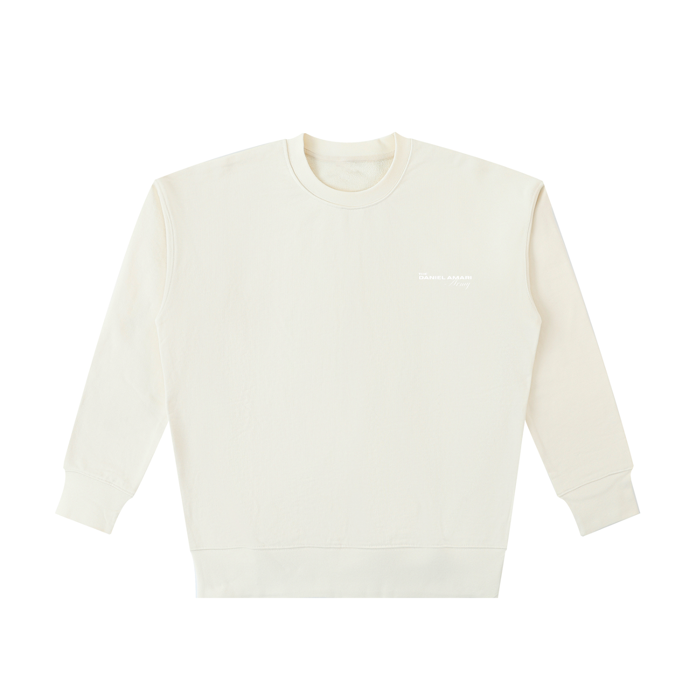 Essential Heavyweight 100% Cotton Sweatshirt - Bone