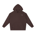Essential Heavyweight Drop-Shoulder Hoodie - Chocolate