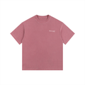 Vintage Washed Oversized 100% Cotton T-Shirt - Ancora Red