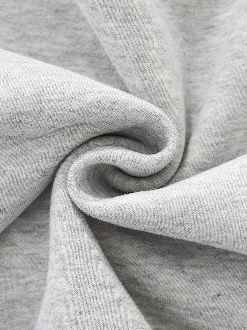 Oversized Fleece Mock-Neck Crew Sweatshirt - Beige