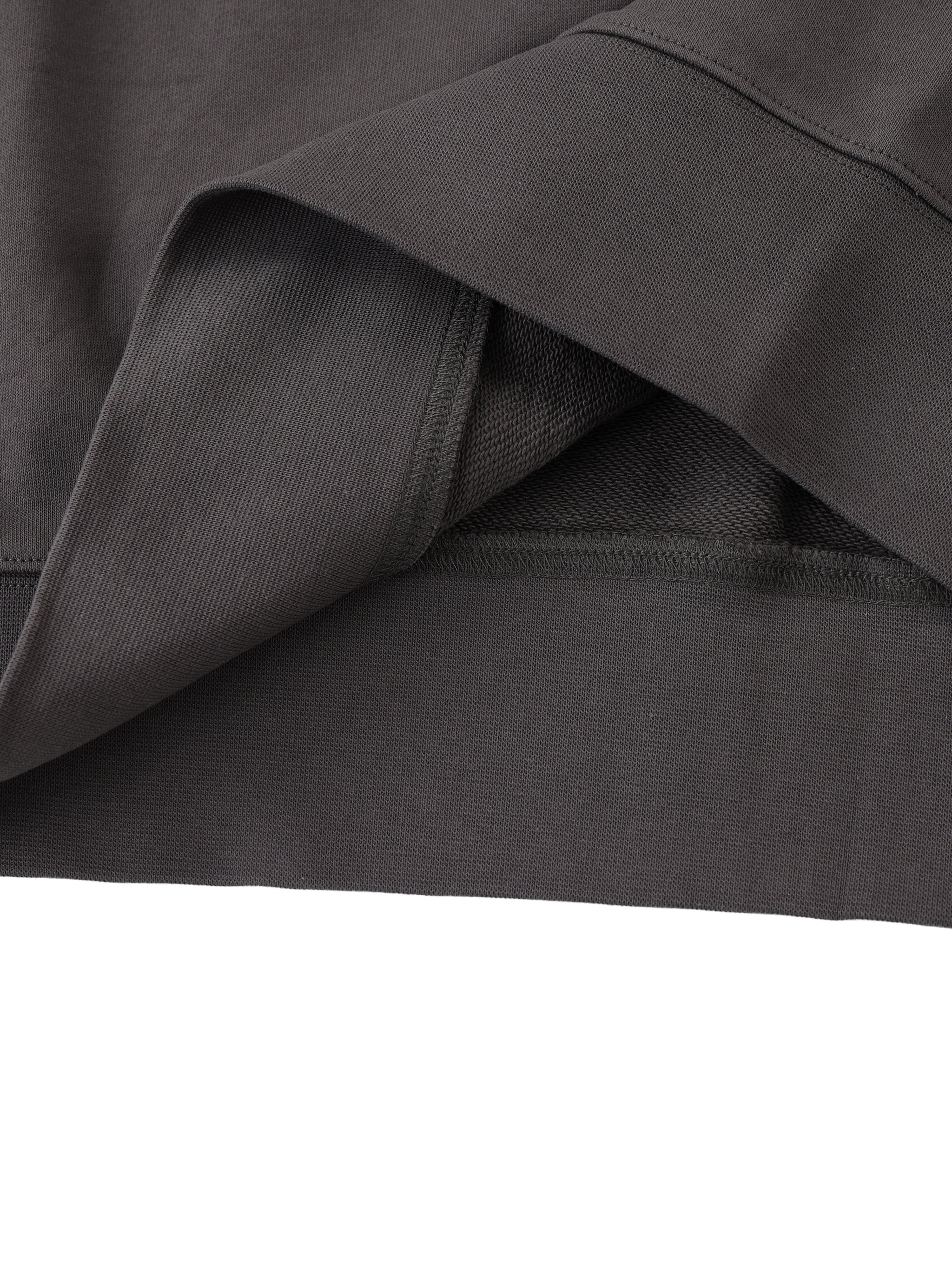 Essential Heavyweight 100% Cotton Sweatshirt - Coffee
