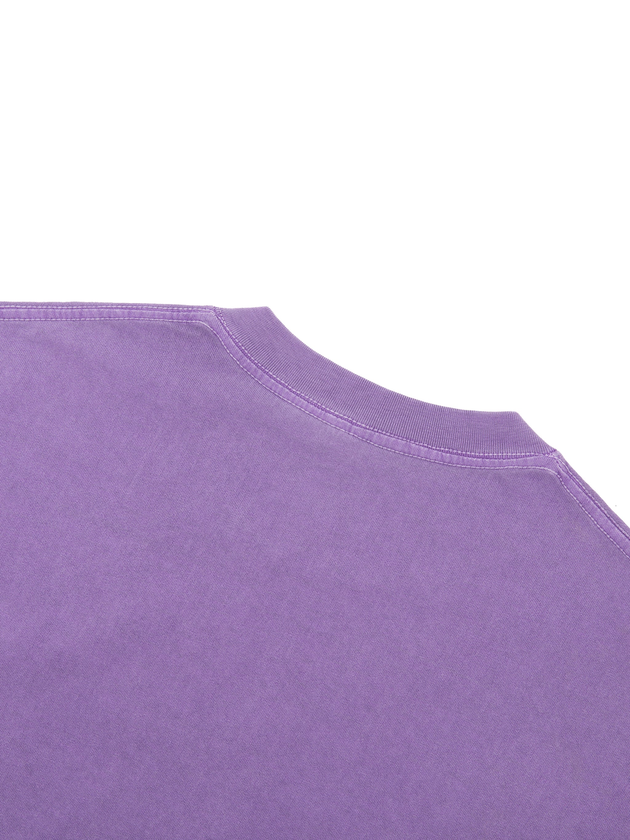 Vintage Washed Oversized 100% Cotton T-Shirt - Bone