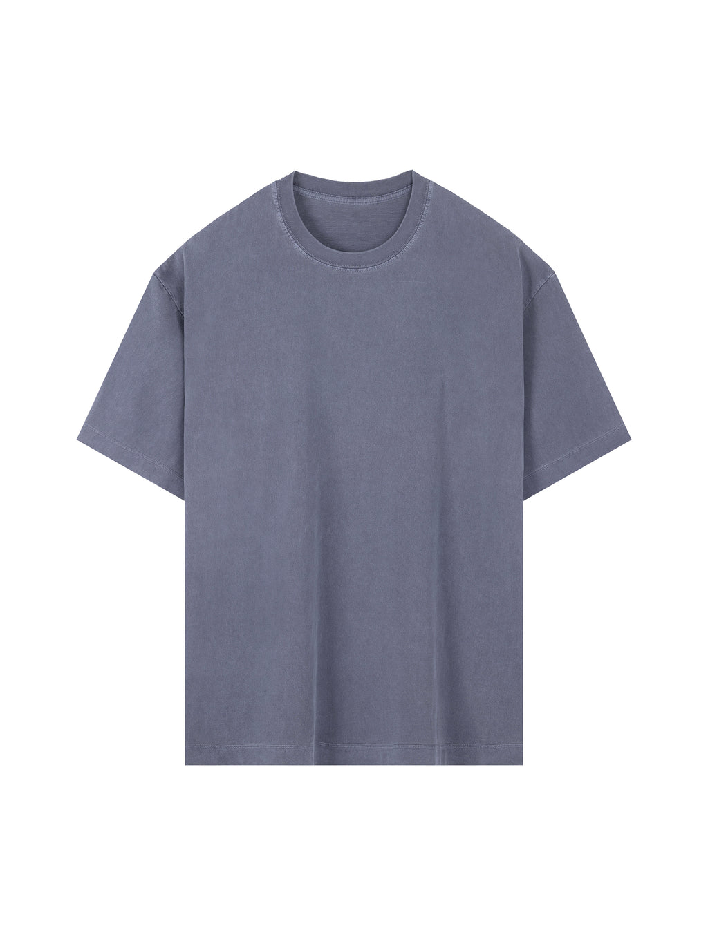 Vintage Washed Oversized 100% Cotton T-Shirt - Ancora Red